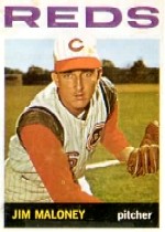 1964 Topps Baseball Cards      420     Jim Maloney